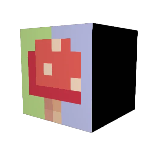 Jounski Minecraft avatar head, 3D render