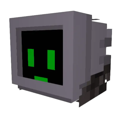 JournyFree Minecraft avatar head, 3D render