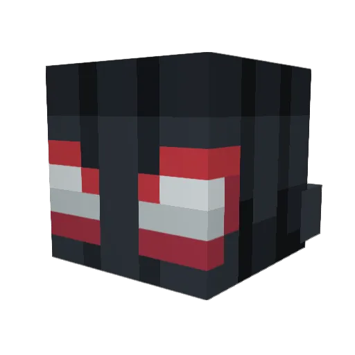 Jovanasc Minecraft avatar head, 3D render