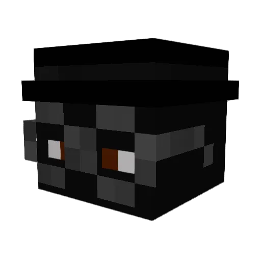 Jovandoles Minecraft avatar head, 3D render