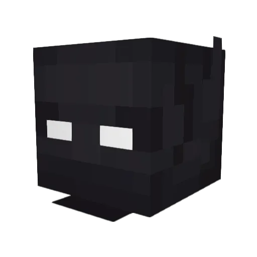 Jovaras Minecraft avatar head, 3D render