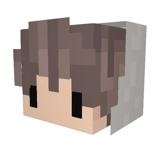 JoxeyyJr Minecraft avatar head, 3D render