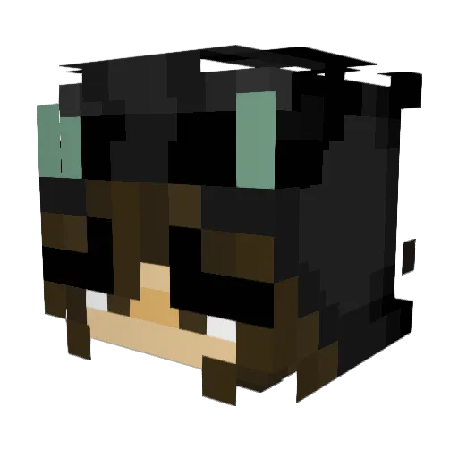 JoyCrafts Minecraft avatar head, 3D render