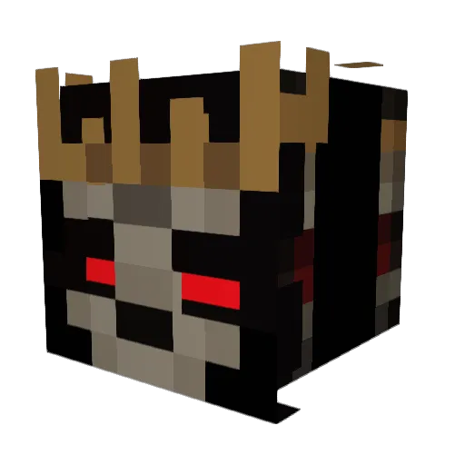 JoyHell Minecraft avatar head, 3D render