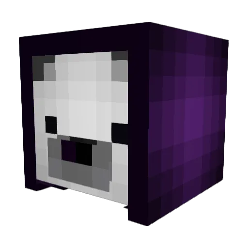 Joy_17 Minecraft avatar head, 3D render