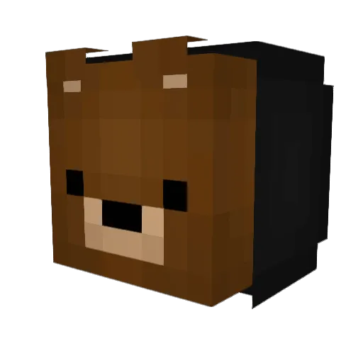 Joy_young Minecraft avatar head, 3D render