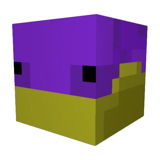 Joyboy5100 Minecraft avatar head, 3D render