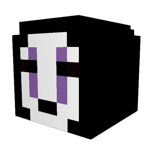 Joyce0065 Minecraft avatar head, 3D render