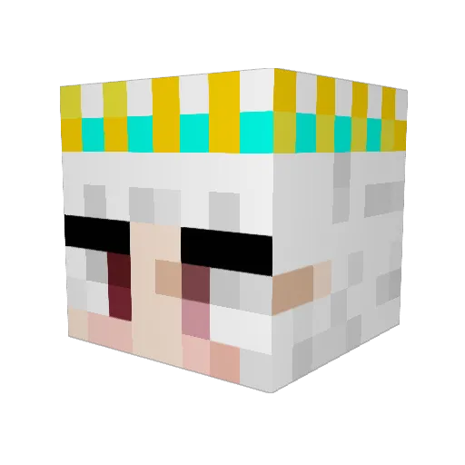 Joyceeeeeee1 Minecraft avatar head, 3D render