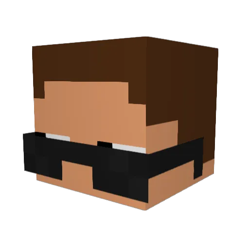 Joyeon0657 Minecraft avatar head, 3D render