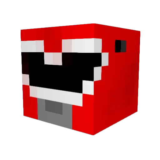 JoyfulCitrus Minecraft avatar head, 3D render