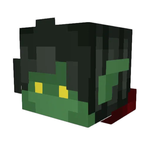 JozanBrinter Minecraft avatar head, 3D render