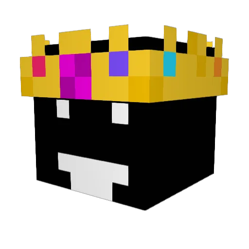 JozeD Minecraft avatar head, 3D render