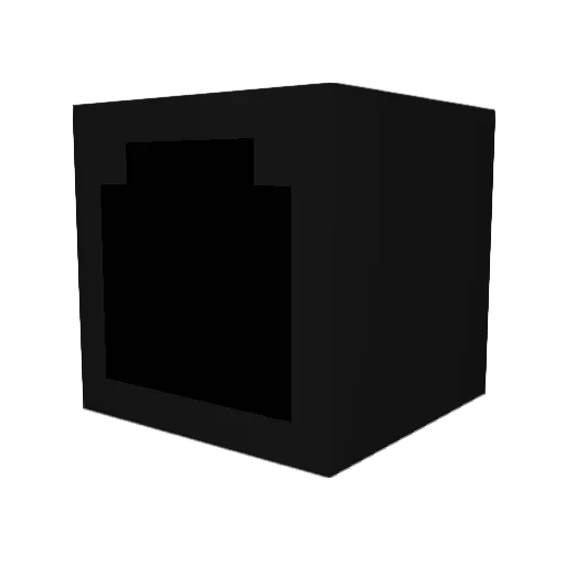 Jozerdozer Minecraft avatar head, 3D render