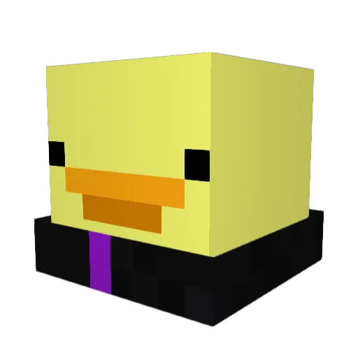 Jpbrabodms Minecraft avatar head, 3D render