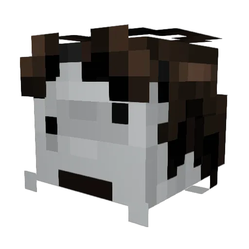JpeggFile Minecraft avatar head, 3D render