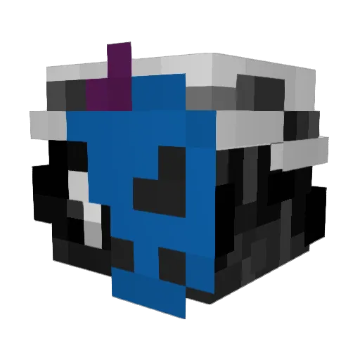 Jqnzy Minecraft avatar head, 3D render