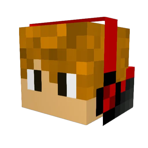 Jquintanab06 Minecraft avatar head, 3D render