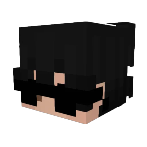 JrMarcos Minecraft avatar head, 3D render