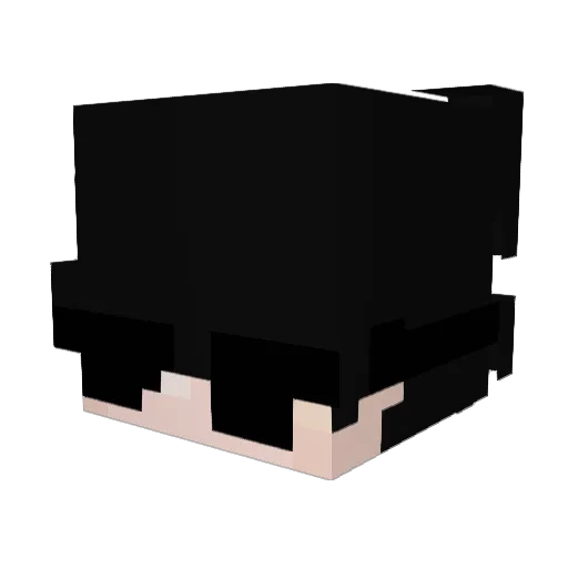 JrNami Minecraft avatar head, 3D render