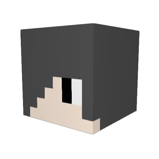 JrVaDeRs Minecraft avatar head, 3D render