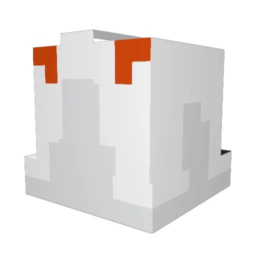 Jraz11 Minecraft avatar head, 3D render