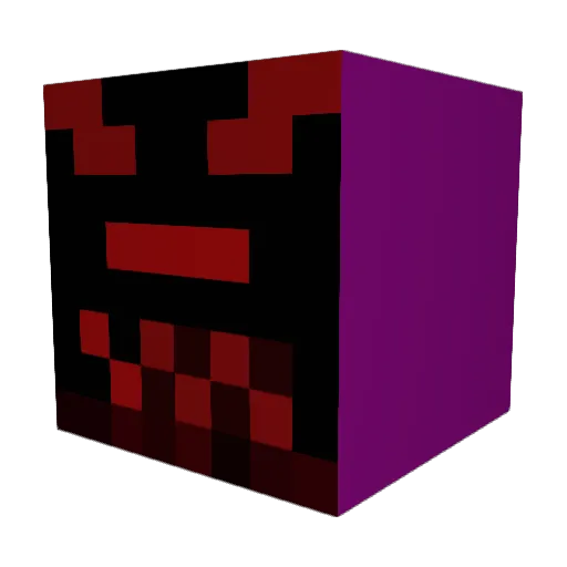 Jrbibbs Minecraft avatar head, 3D render