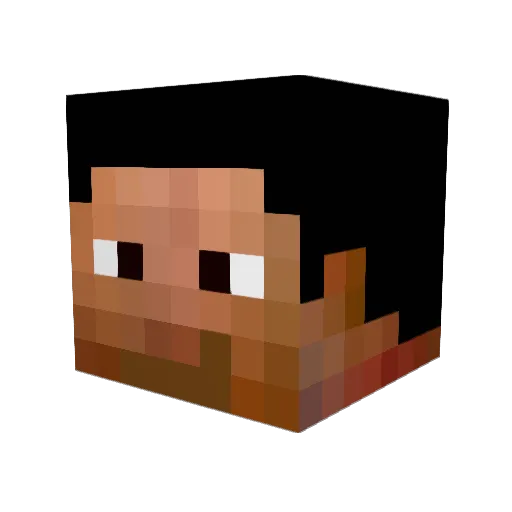 Jrcool5 Minecraft avatar head, 3D render