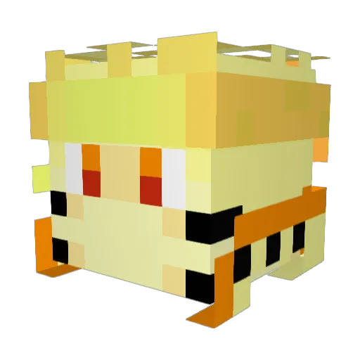 Jrod0113 Minecraft avatar head, 3D render