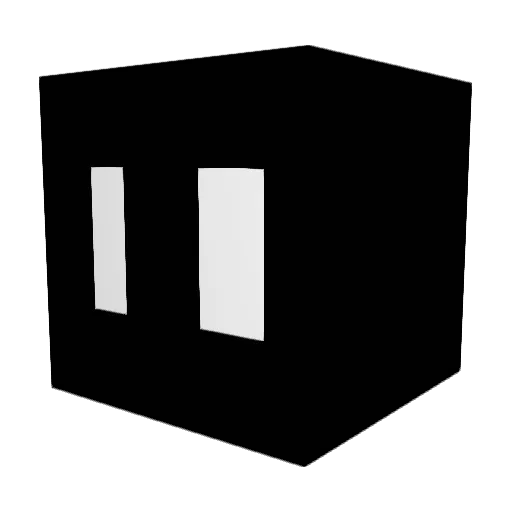 Jroplet Minecraft avatar head, 3D render