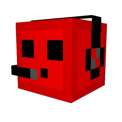 Jrquinsal Minecraft avatar head, 3D render