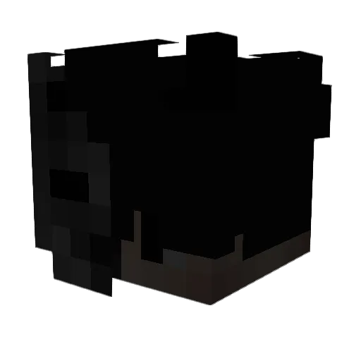 Jrx7 Minecraft avatar head, 3D render