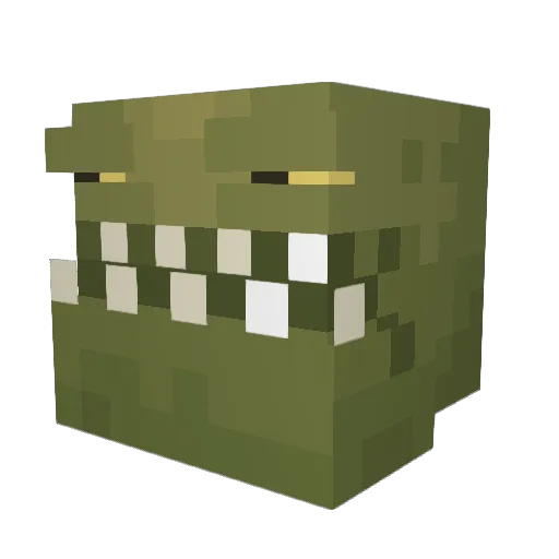 JsJayy Minecraft avatar head, 3D render