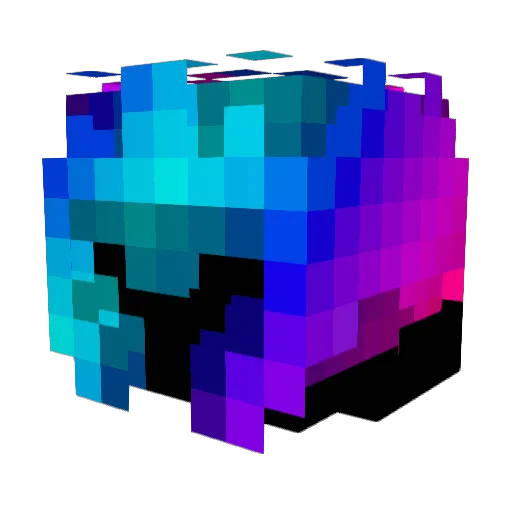Jsadd Minecraft avatar head, 3D render