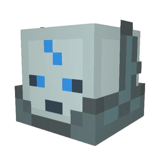 JscavvZorro Minecraft avatar head, 3D render