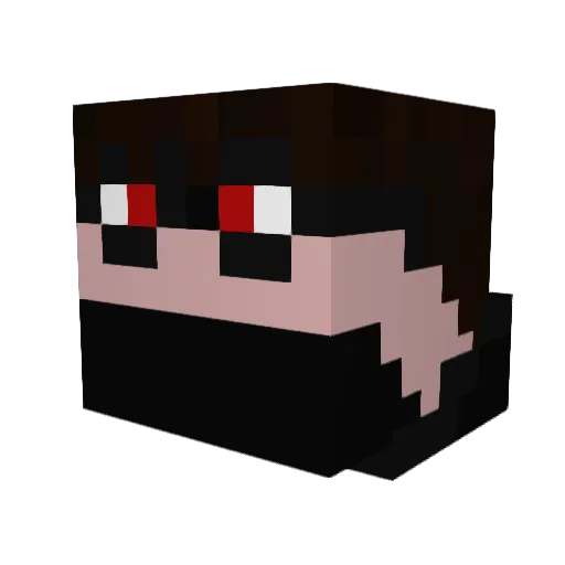 Jslavin2000 Minecraft avatar head, 3D render