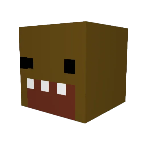 JsnTheAzn Minecraft avatar head, 3D render