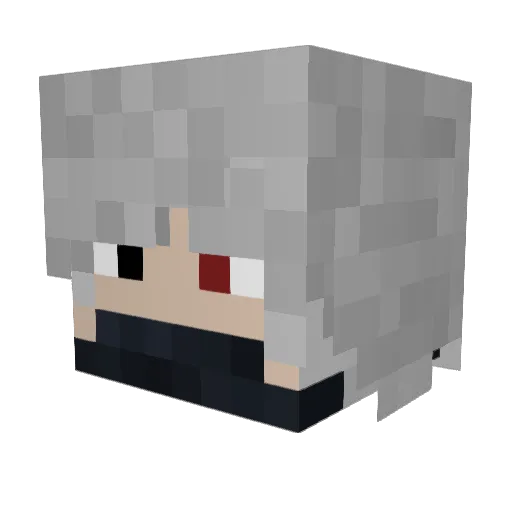 Jstr4 Minecraft avatar head, 3D render