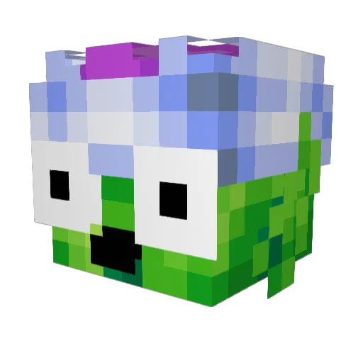 JtHawkeye_2 Minecraft avatar head, 3D render