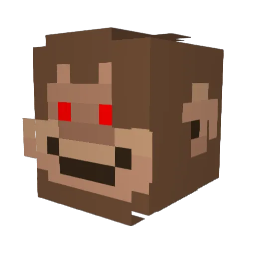 Jtabares Minecraft avatar head, 3D render