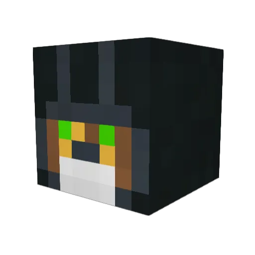 JtheDuelist Minecraft avatar head, 3D render