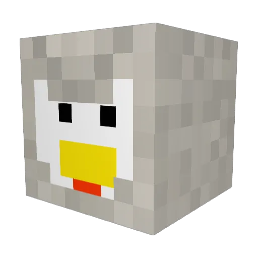 JtheMighty Minecraft avatar head, 3D render