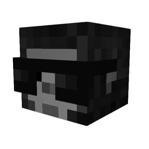 Jtoast44 Minecraft avatar head, 3D render