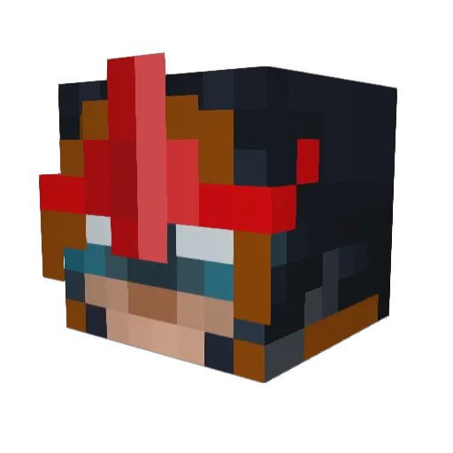 JtotheBomb Minecraft avatar head, 3D render