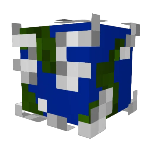 JuJudaboss123 Minecraft avatar head, 3D render