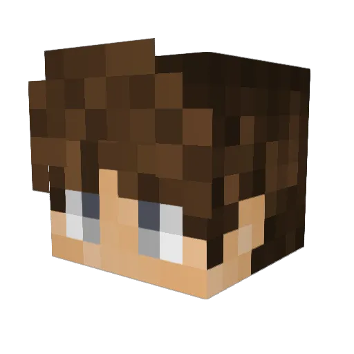 JuMp3rX_ Minecraft avatar head, 3D render