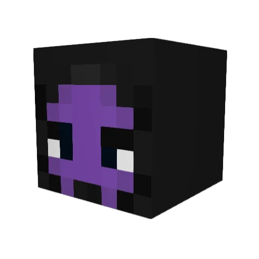 Juan444 Minecraft avatar head, 3D render