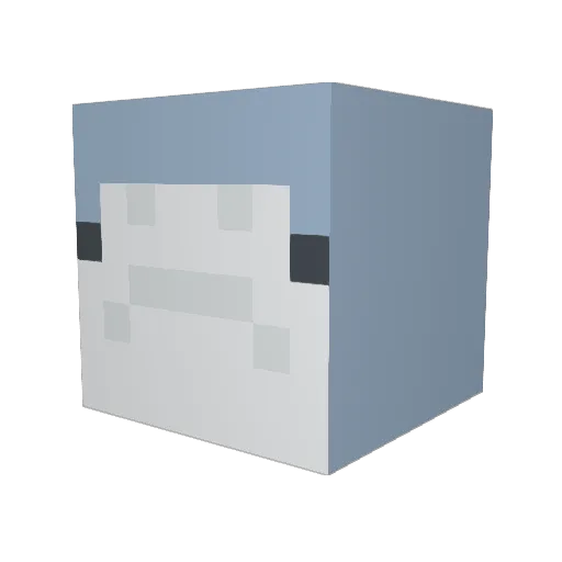 JuanDii_1 Minecraft avatar head, 3D render