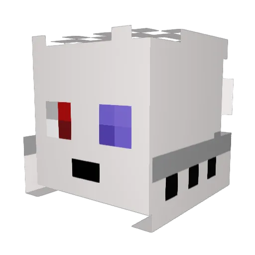 JuanLmL Minecraft avatar head, 3D render