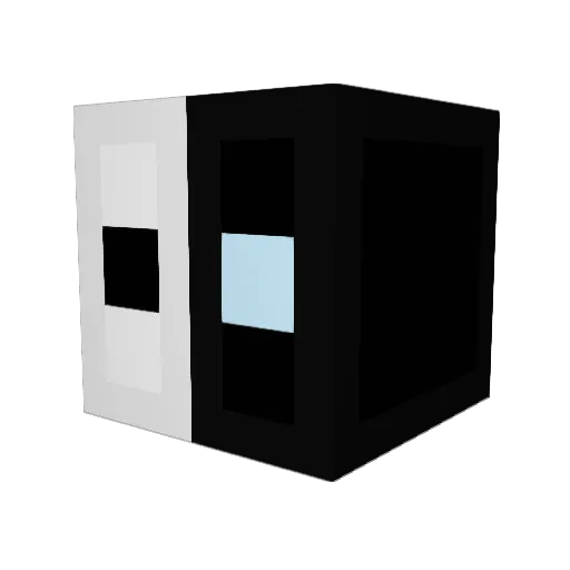 JuanMaLa Minecraft avatar head, 3D render